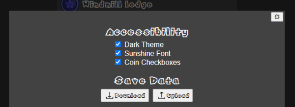 The save & load feature from my app.